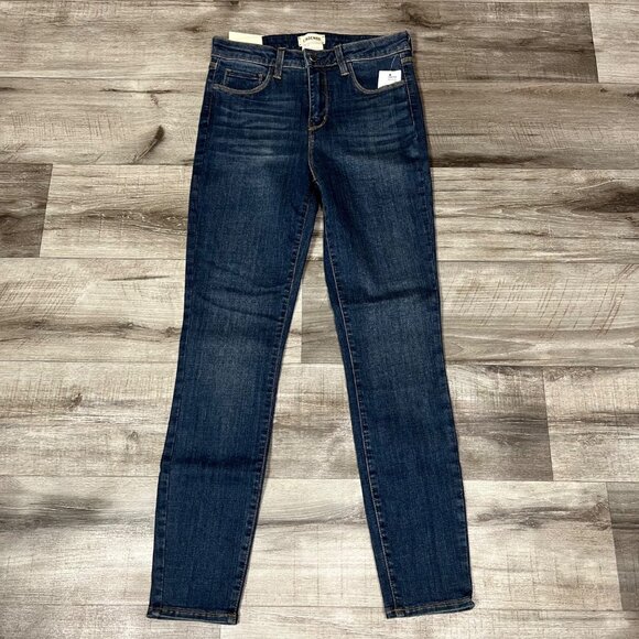 L’agence Margot High Rise Denim Skinny Jeans Blue NWT Women’s Size 26 - Picture 1 of 9